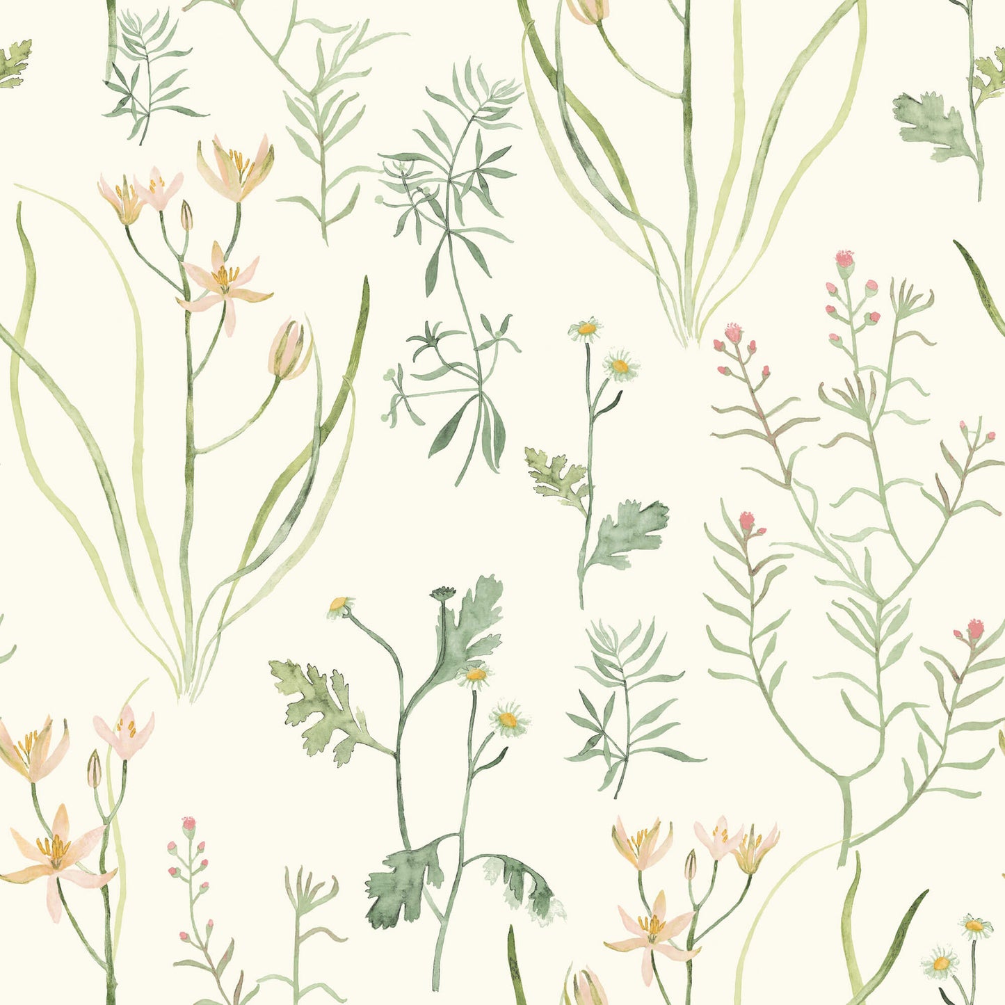Norlander Alpine Botanical Wallpaper