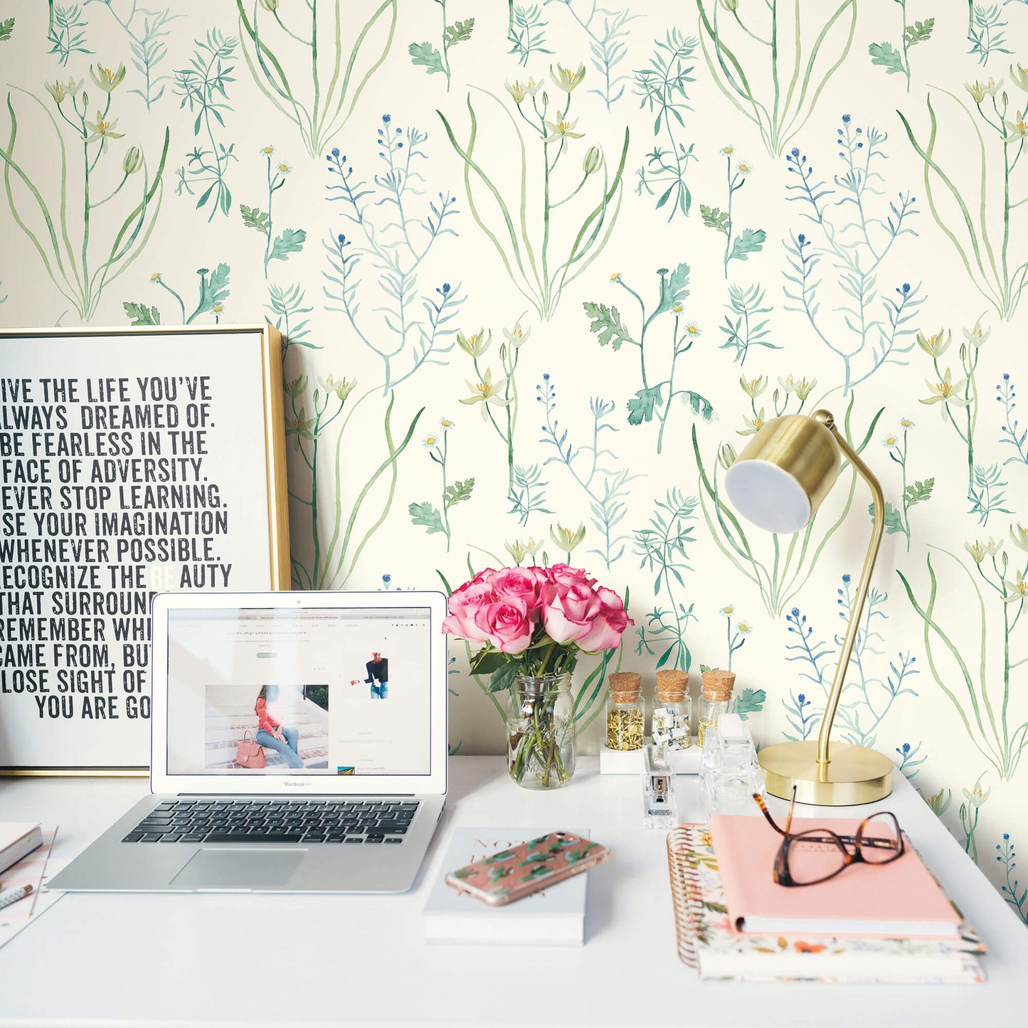 Norlander Alpine Botanical Wallpaper