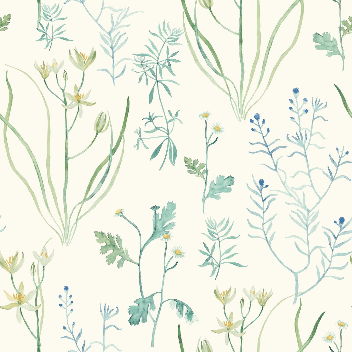 Norlander Alpine Botanical Wallpaper