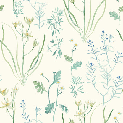 Norlander Alpine Botanical Wallpaper