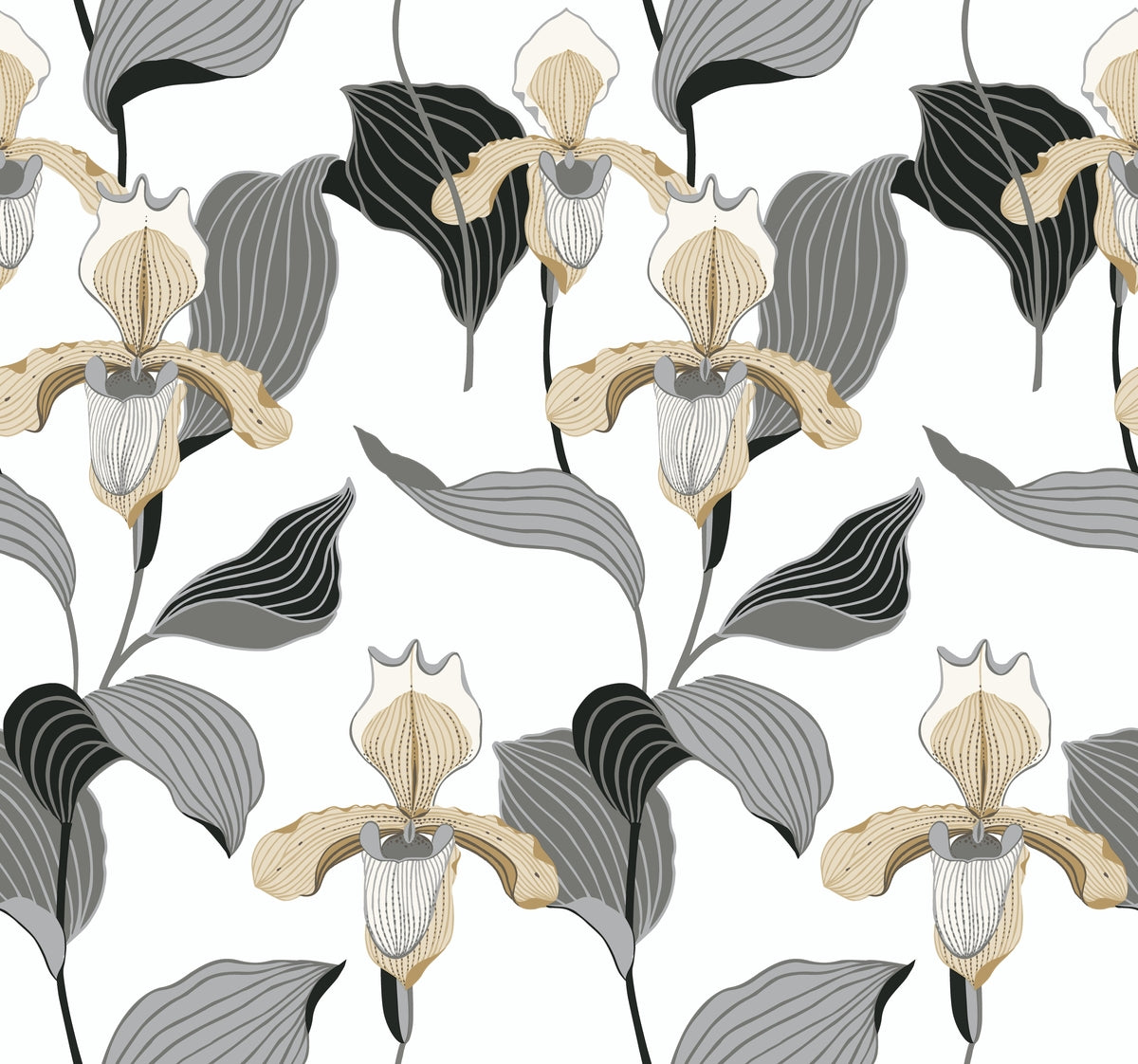 Lady Slipper Wallpaper