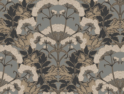 Yarrow Nouveau Wallpaper