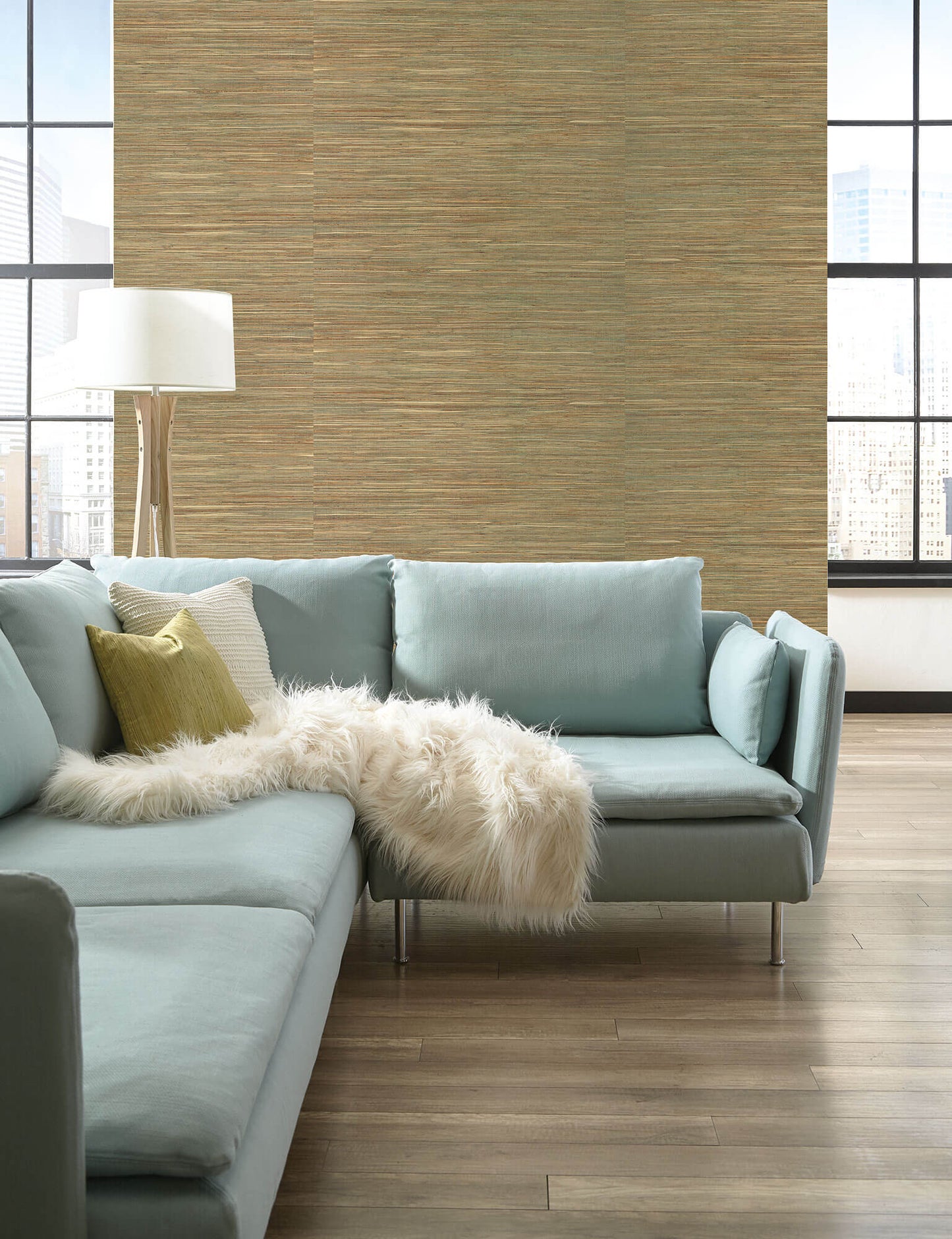 Raw Jute Wallpaper
