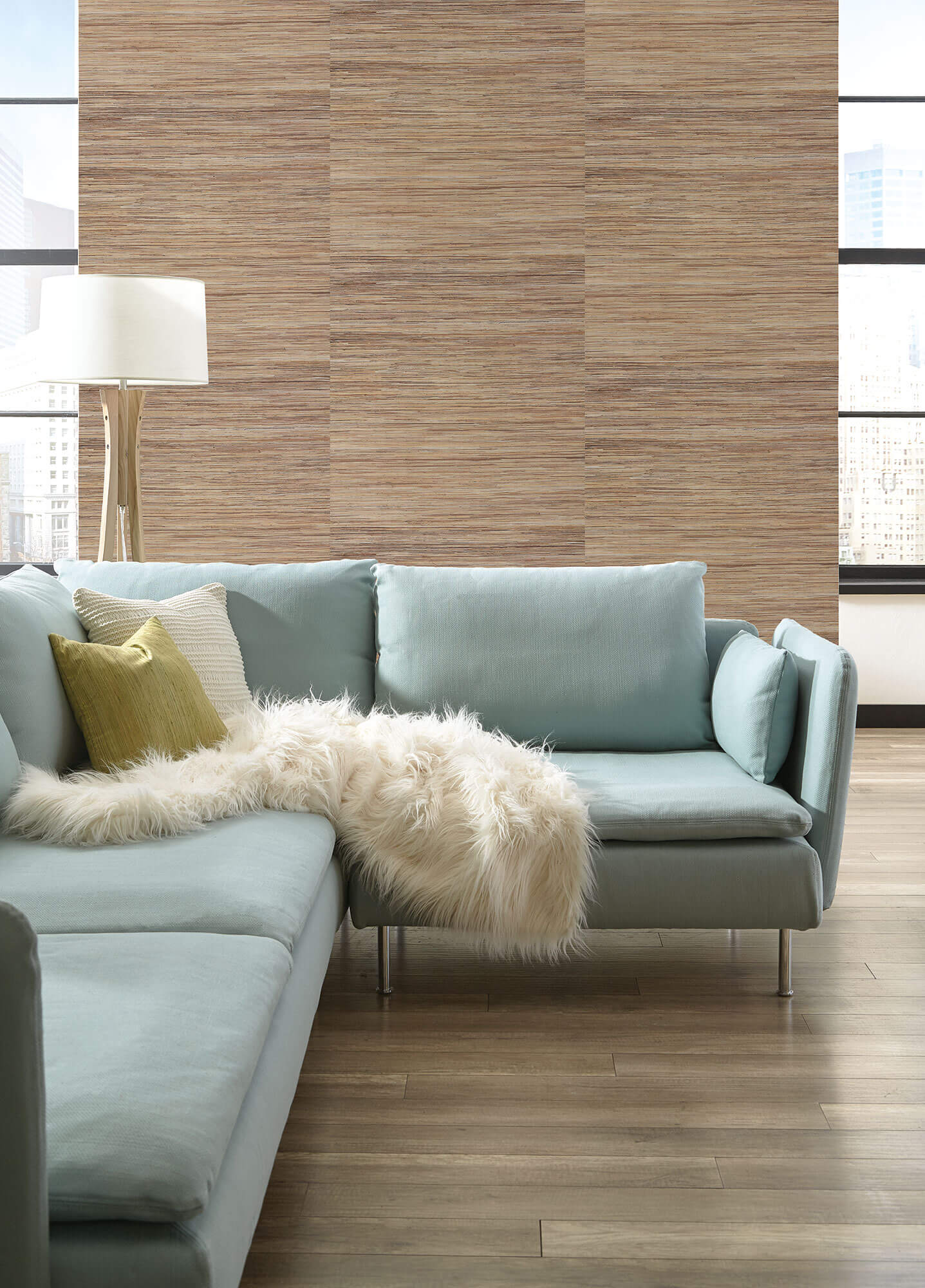 Raw Jute Wallpaper