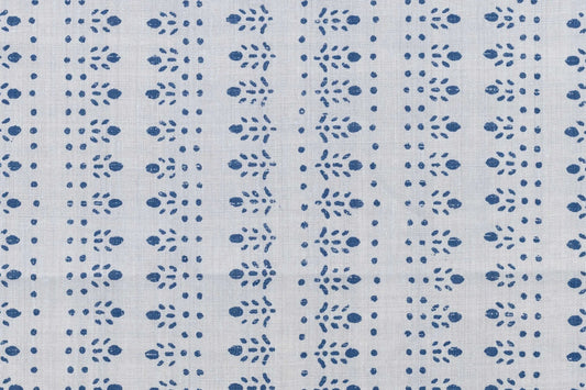 Najwa Fabric by Alice Sergeant in Blues