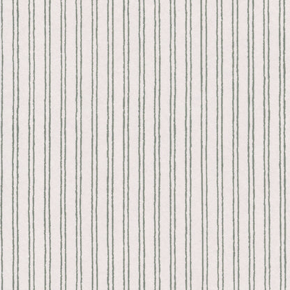 Plough XL Wallpaper by Nile & York in Sage Green