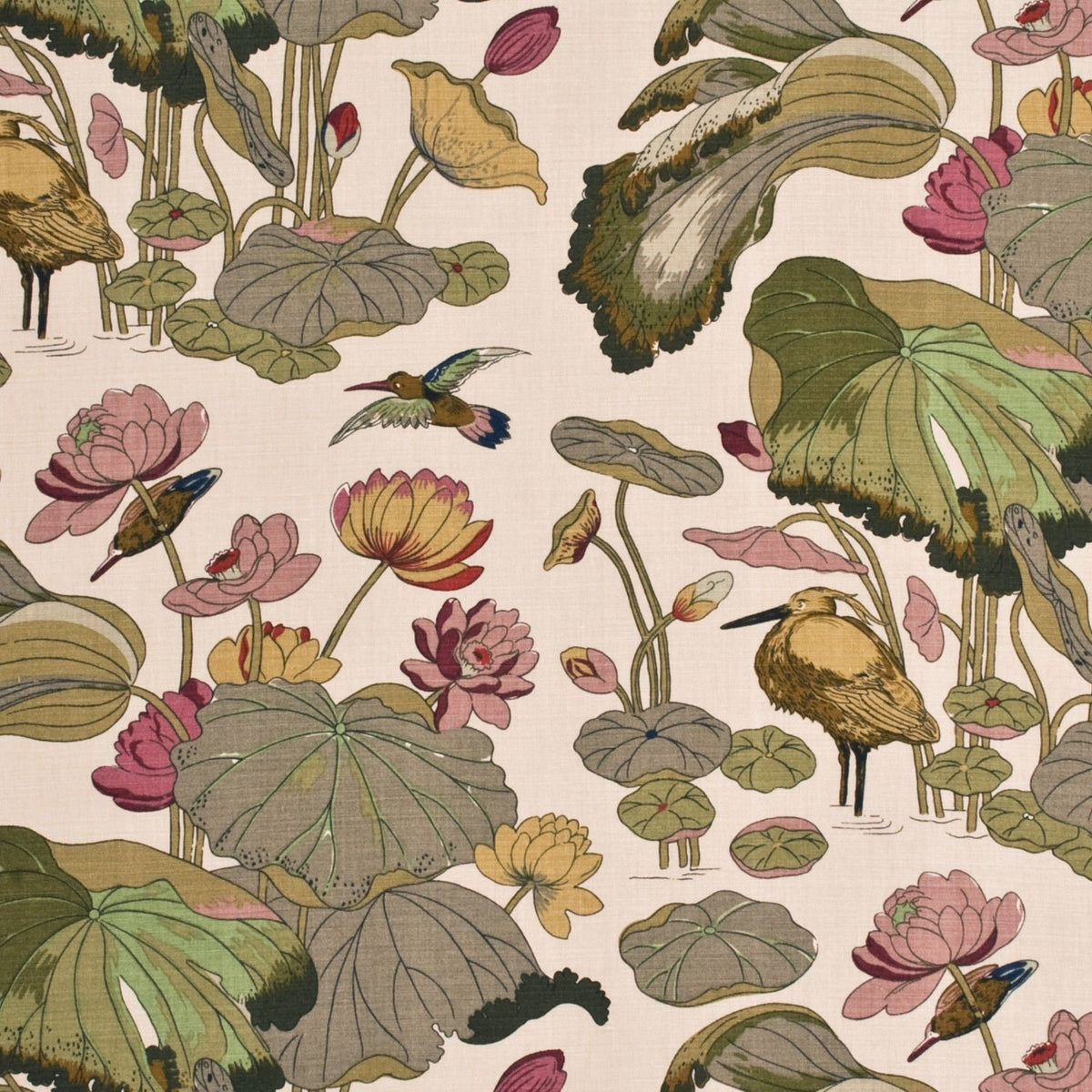 Nympheus Print - Cream