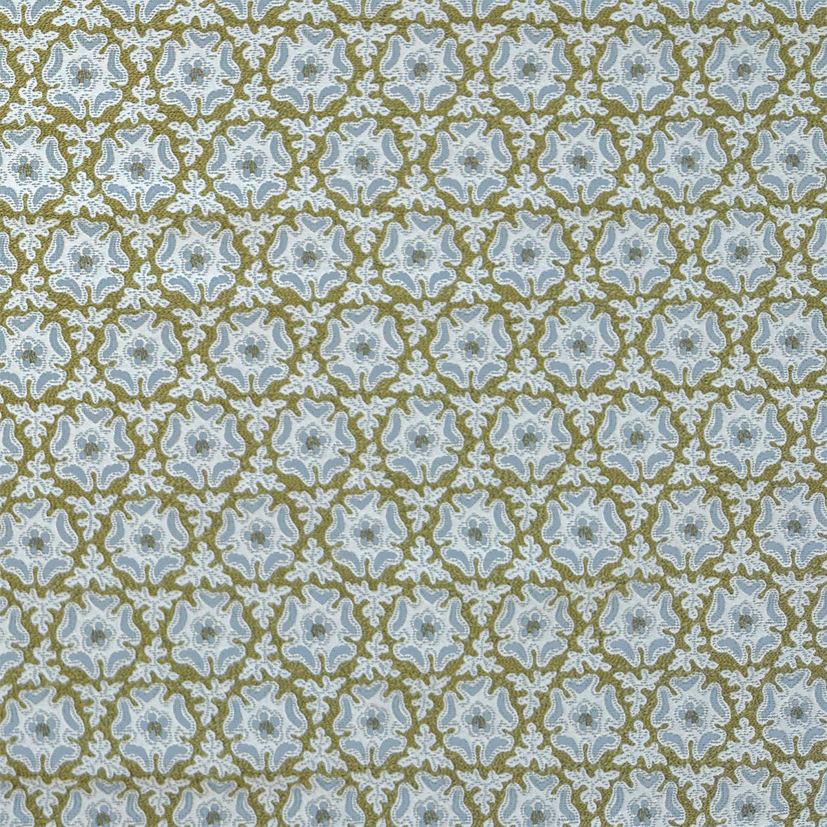 Odessa Woven Fabric by Serena Dugan in Pear/Ciel