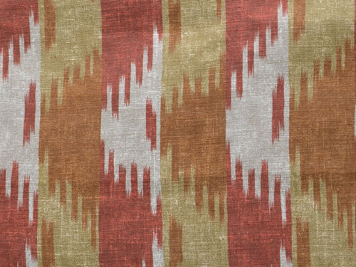 Oxus Fabric by Titley & Marr in Paprika & Ochre