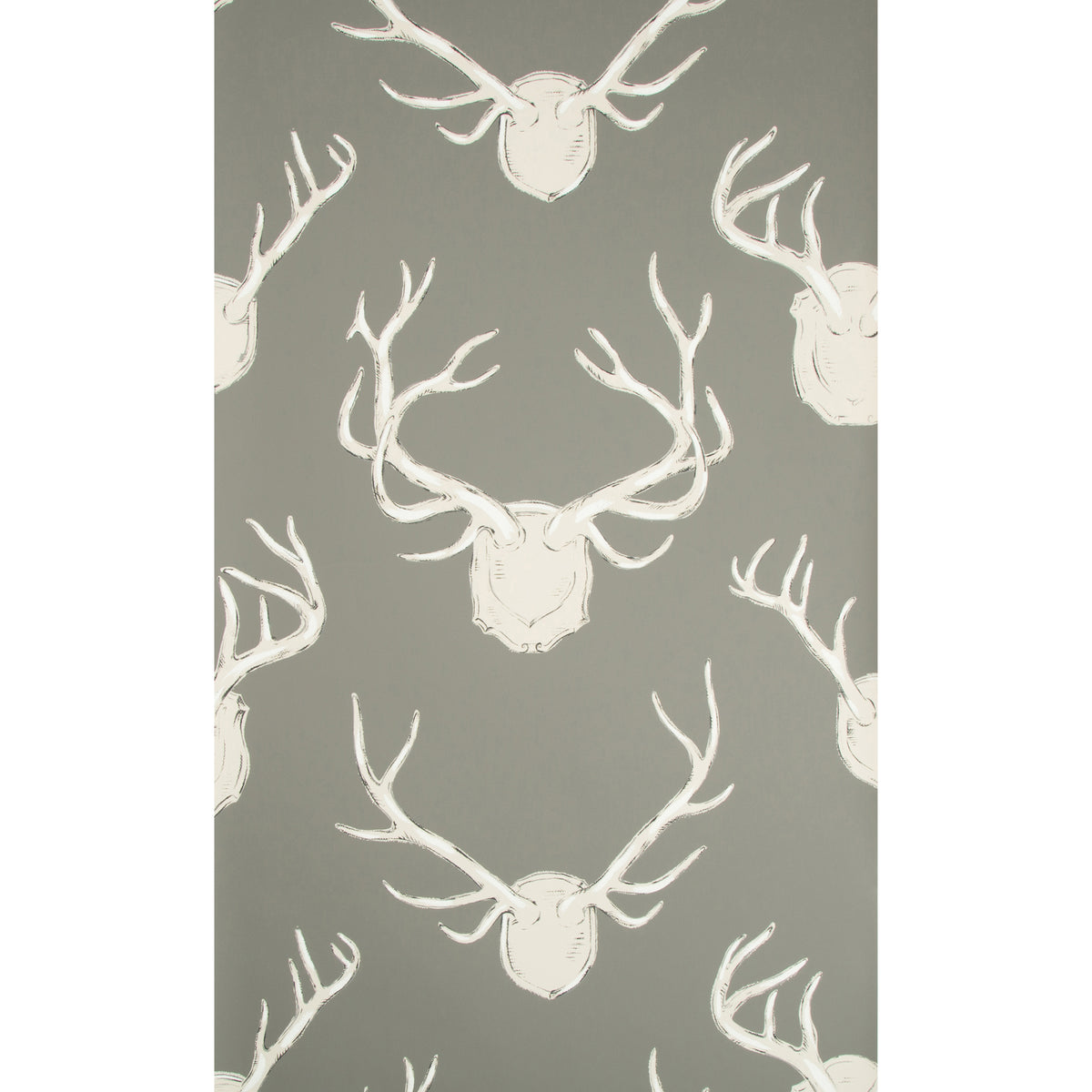 Antlers Paper - Grey