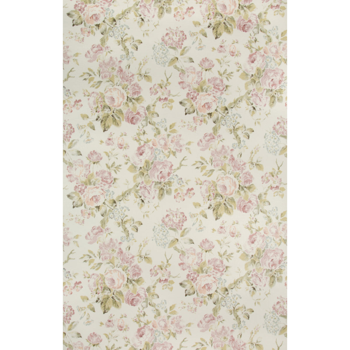 Garden Roses Wp - Lilac/Moss