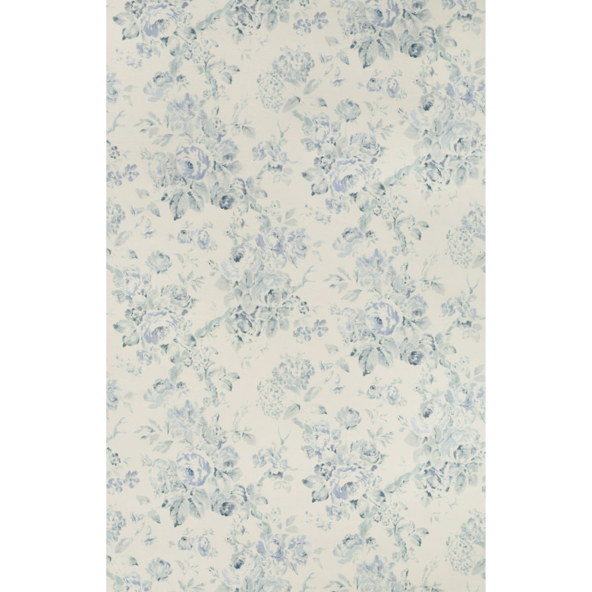 Garden Roses Wp - Aqua/Blue