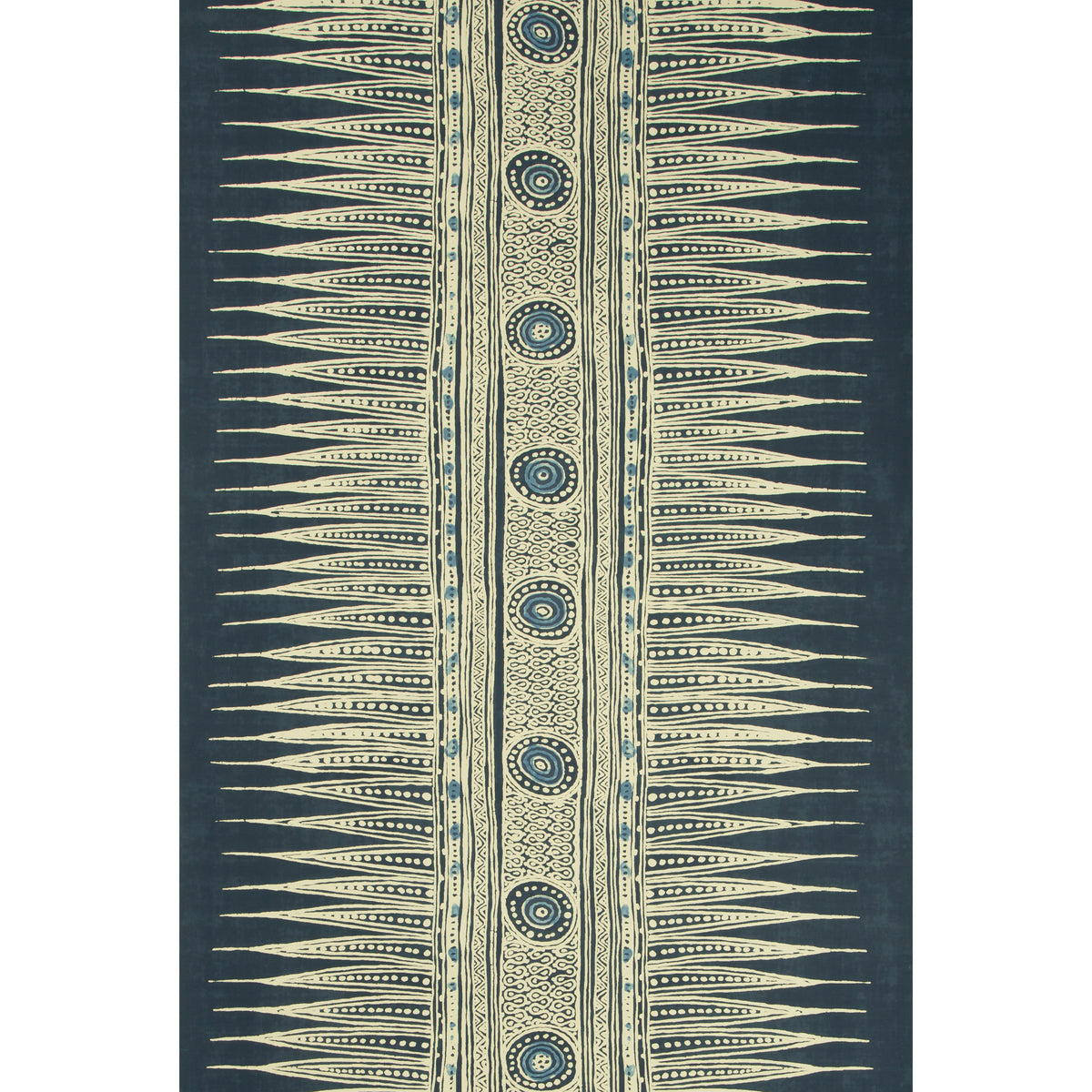 Indian Zag Paper - Indigo