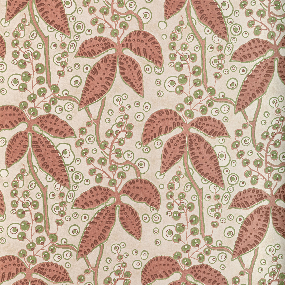 Putnam Paper - Brick/Green