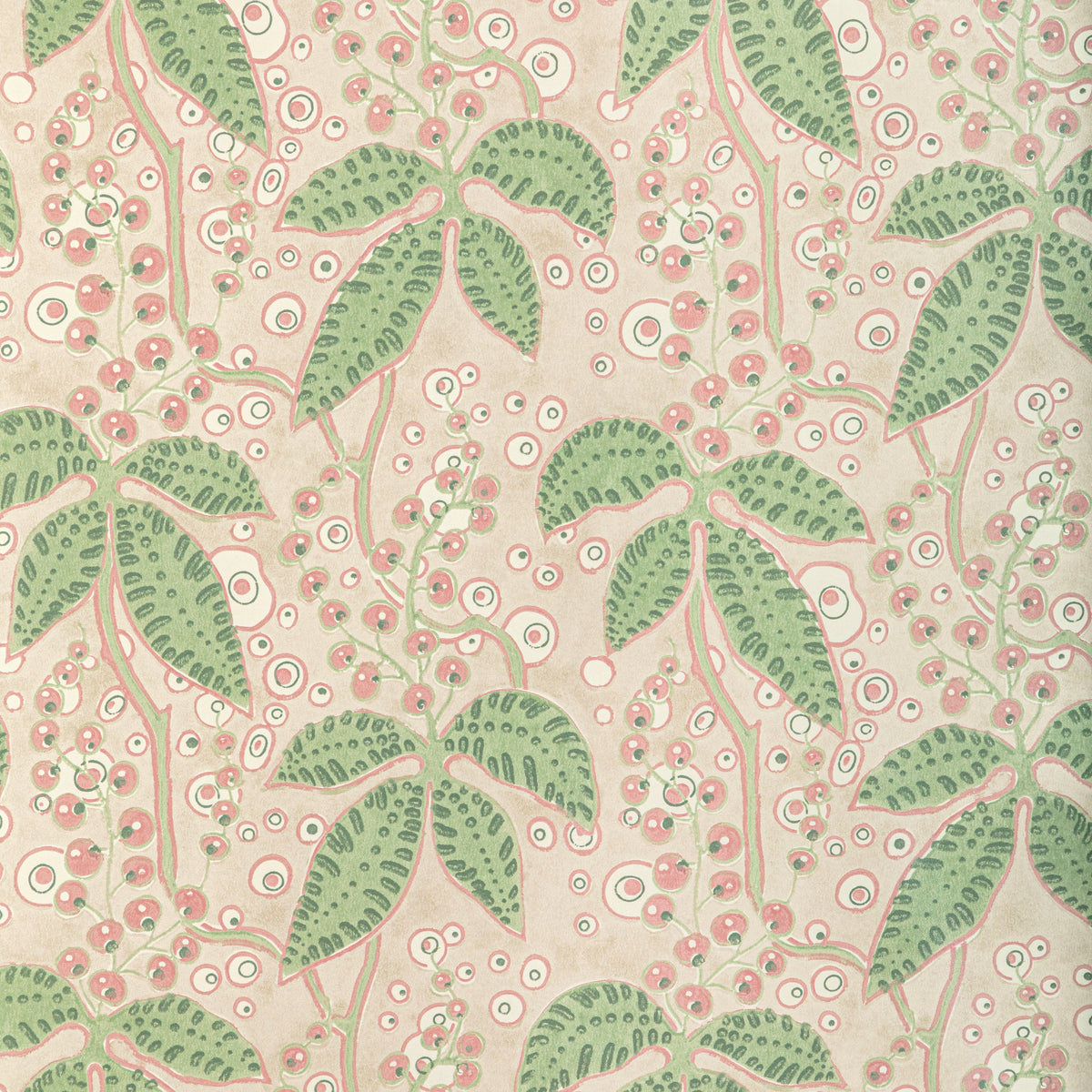 Putnam Paper - Green/Rose