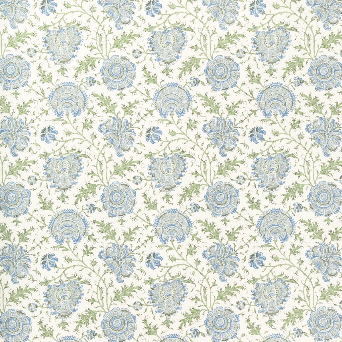 Indiennes Floral Wp - Sea