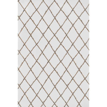 Bare Twig Trellis Wp - Brown