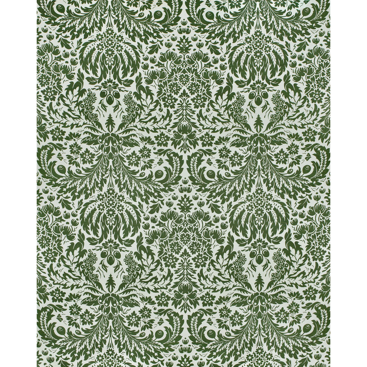 Damask Wp - Dark Green