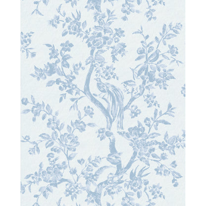 Camellia Toile Wp - Sky