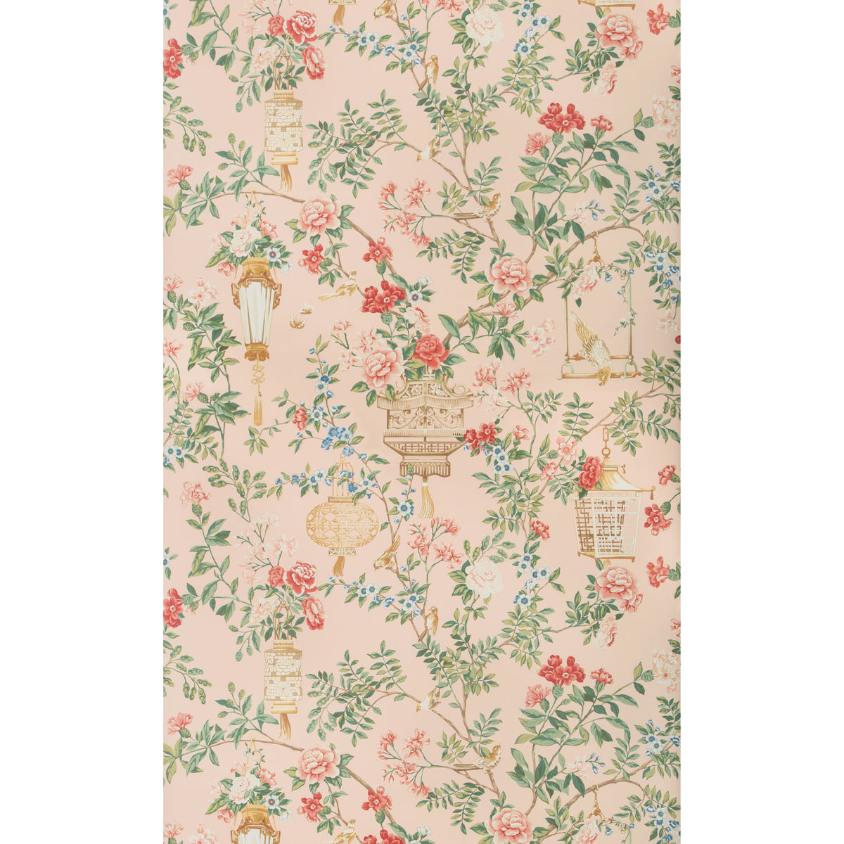 Jardin Fleuri Wallpaper by Brunschwig & Fils in Petal