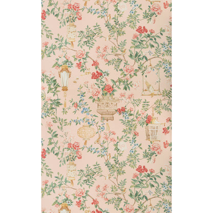 Jardin Fleuri Wallpaper by Brunschwig & Fils in Petal