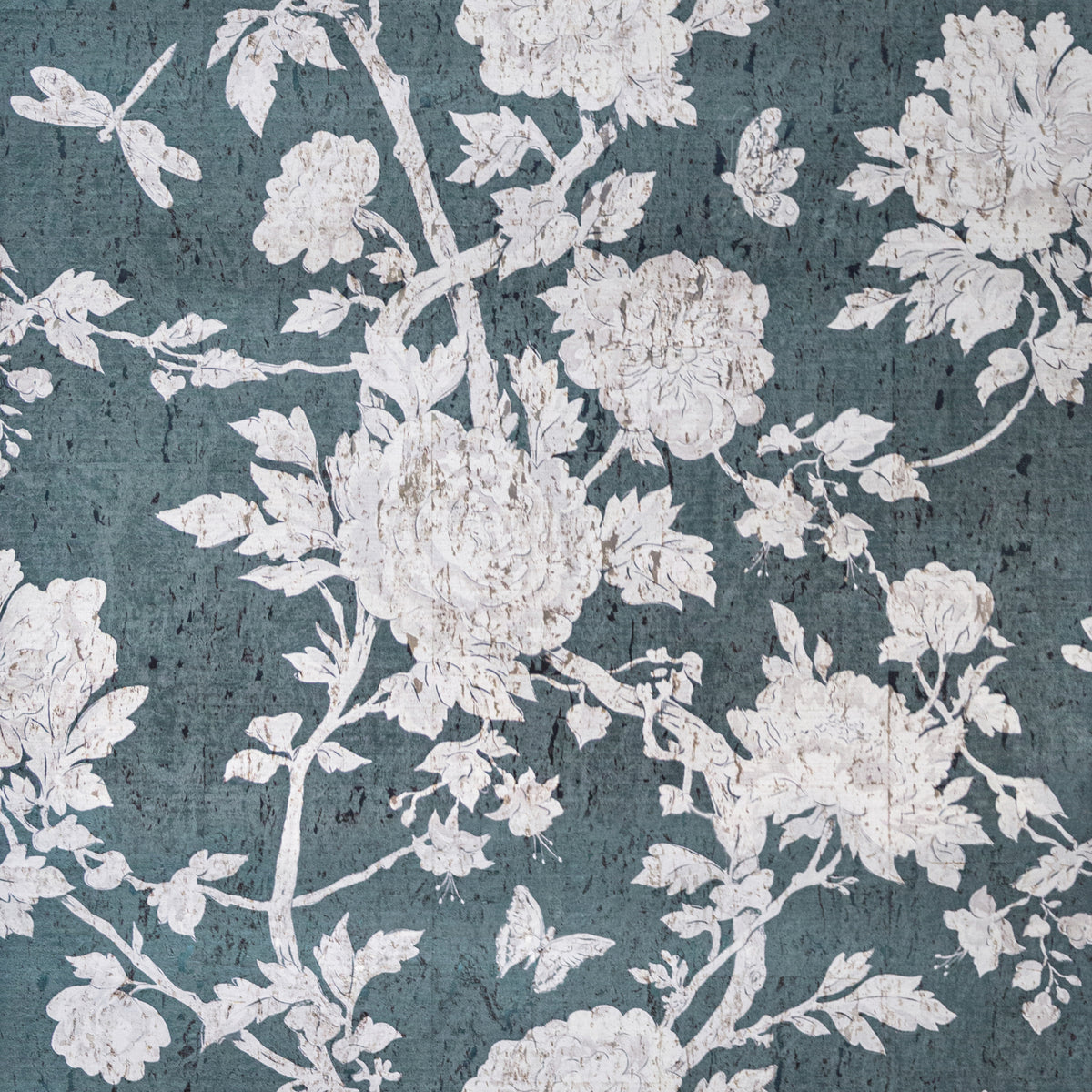 Les Pivoines - Teal