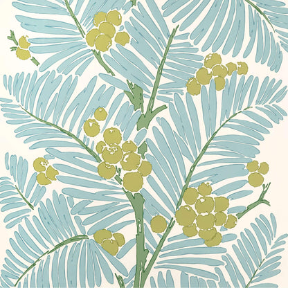 Majorelle Palmar Wallpaper