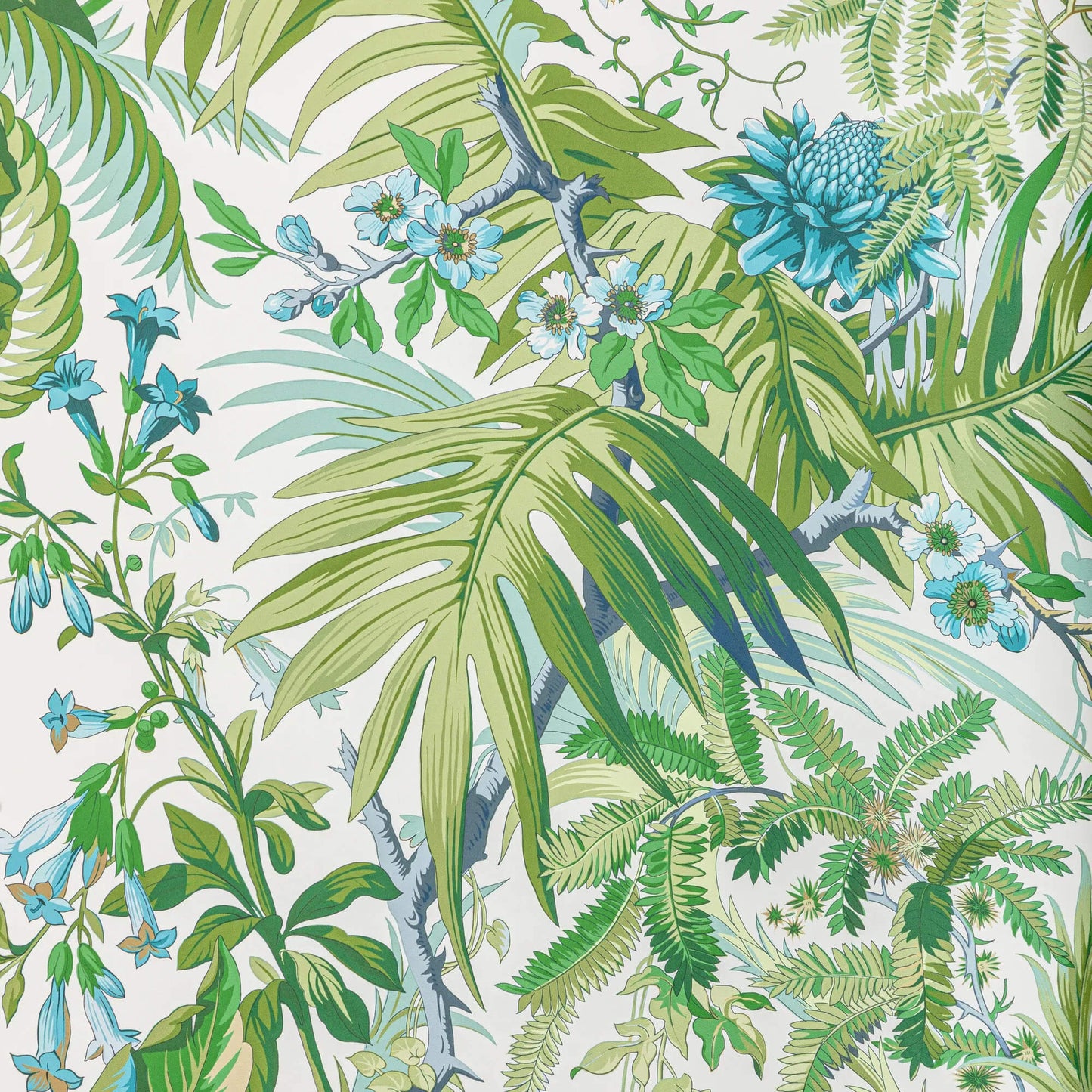 Majorelle Print Wallpaper