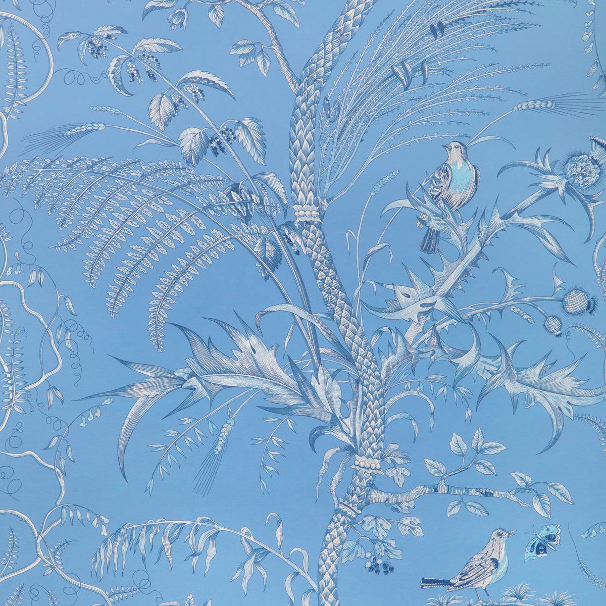 Bird And Thistle Ii - Blue