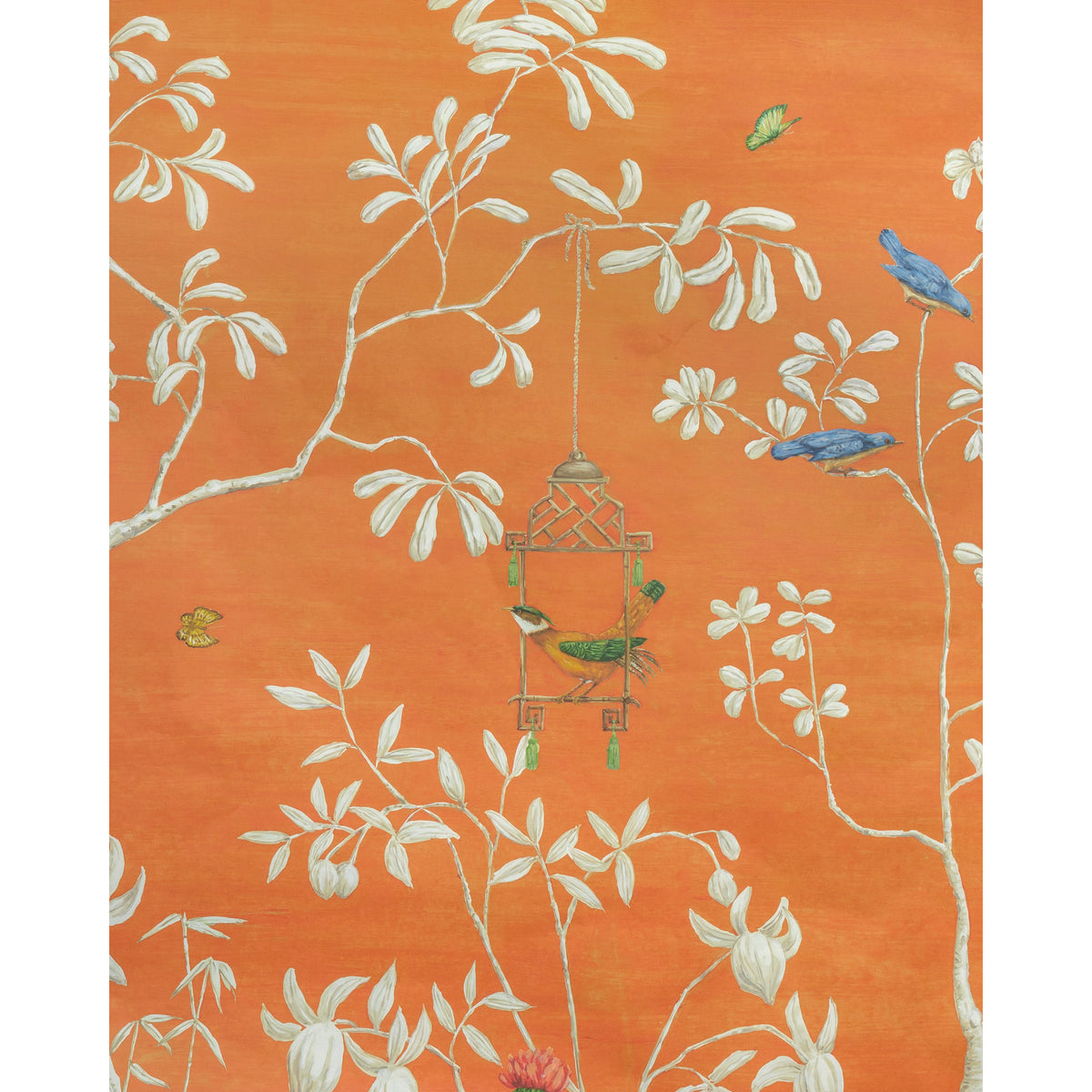 Jardin Yili Mural - Orange