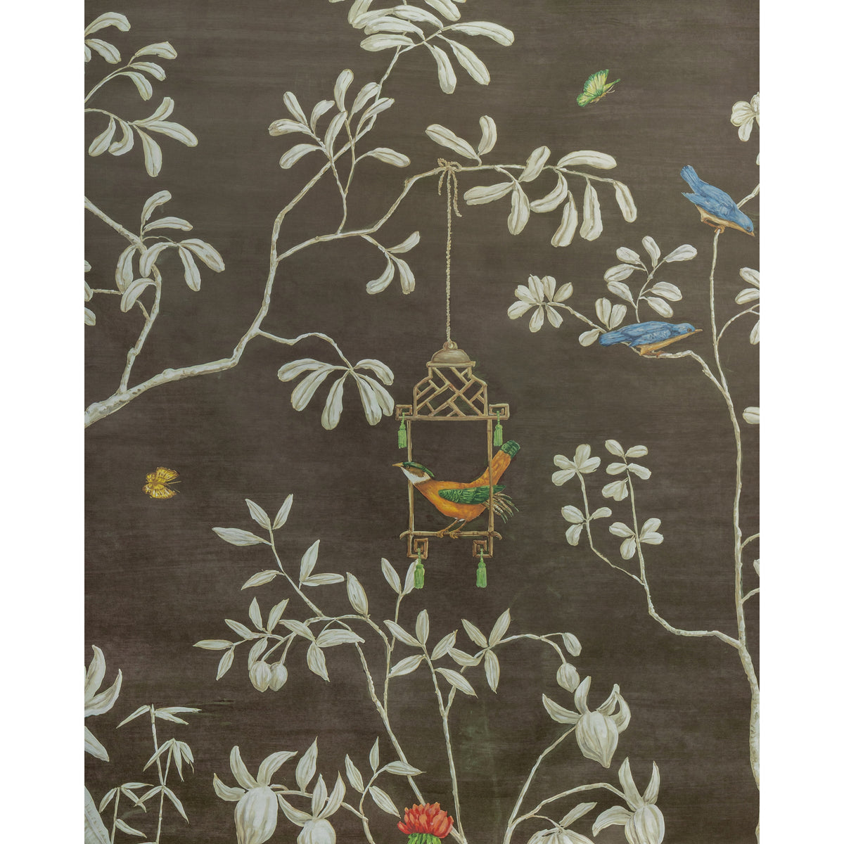 Jardin Yili Mural - Chocolate