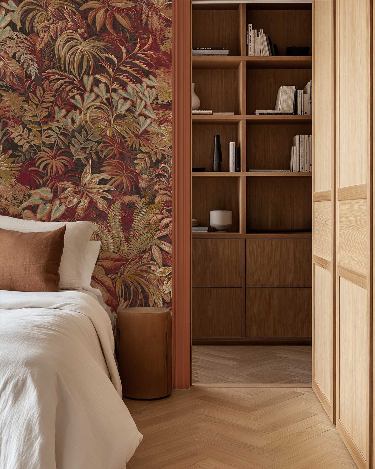Palm House Russet Wallpaper