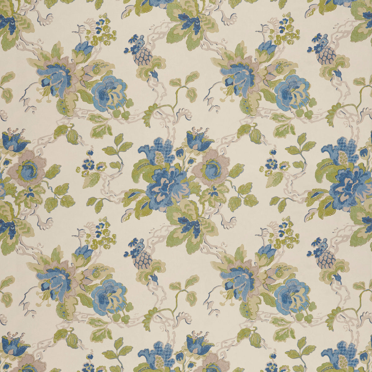 Parnham - Cornflower/Lime