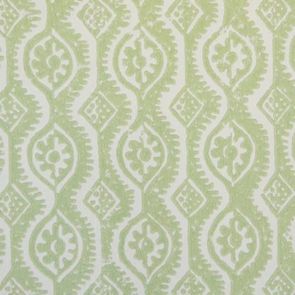 Small Damask Wallpaper by Blithfield in Lime