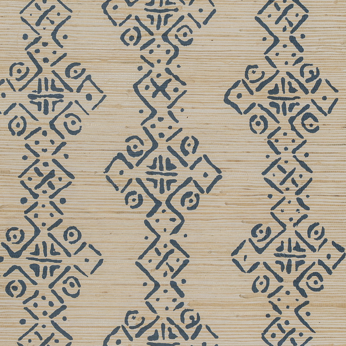 Mali Grasscloth - Indigo