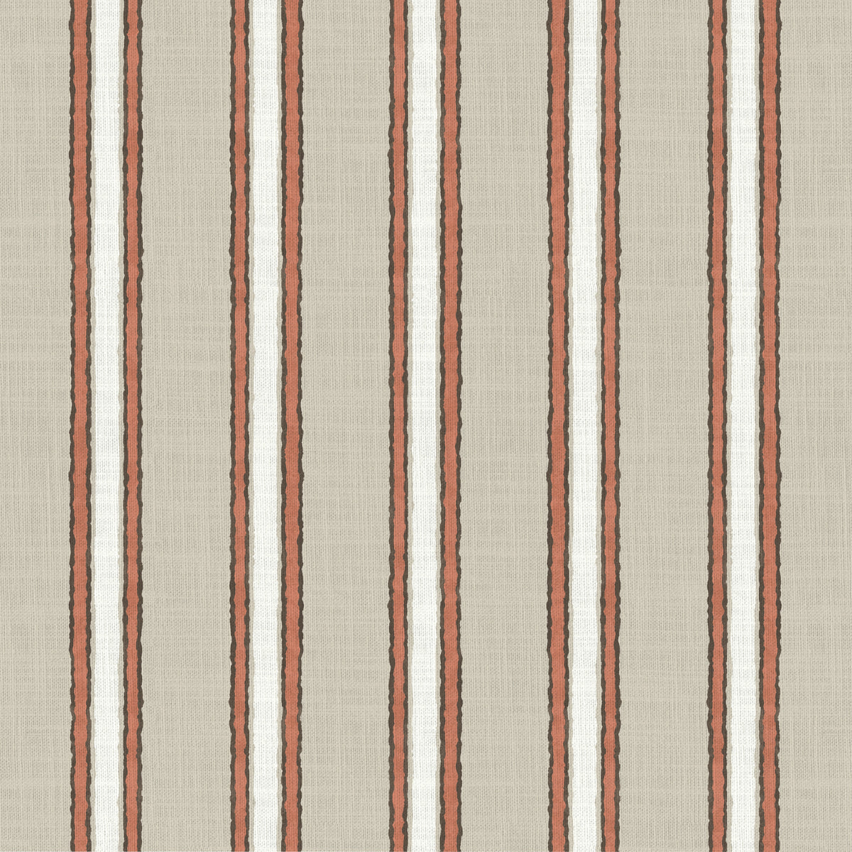 Akola Fabric by Pure Edit in Madder
