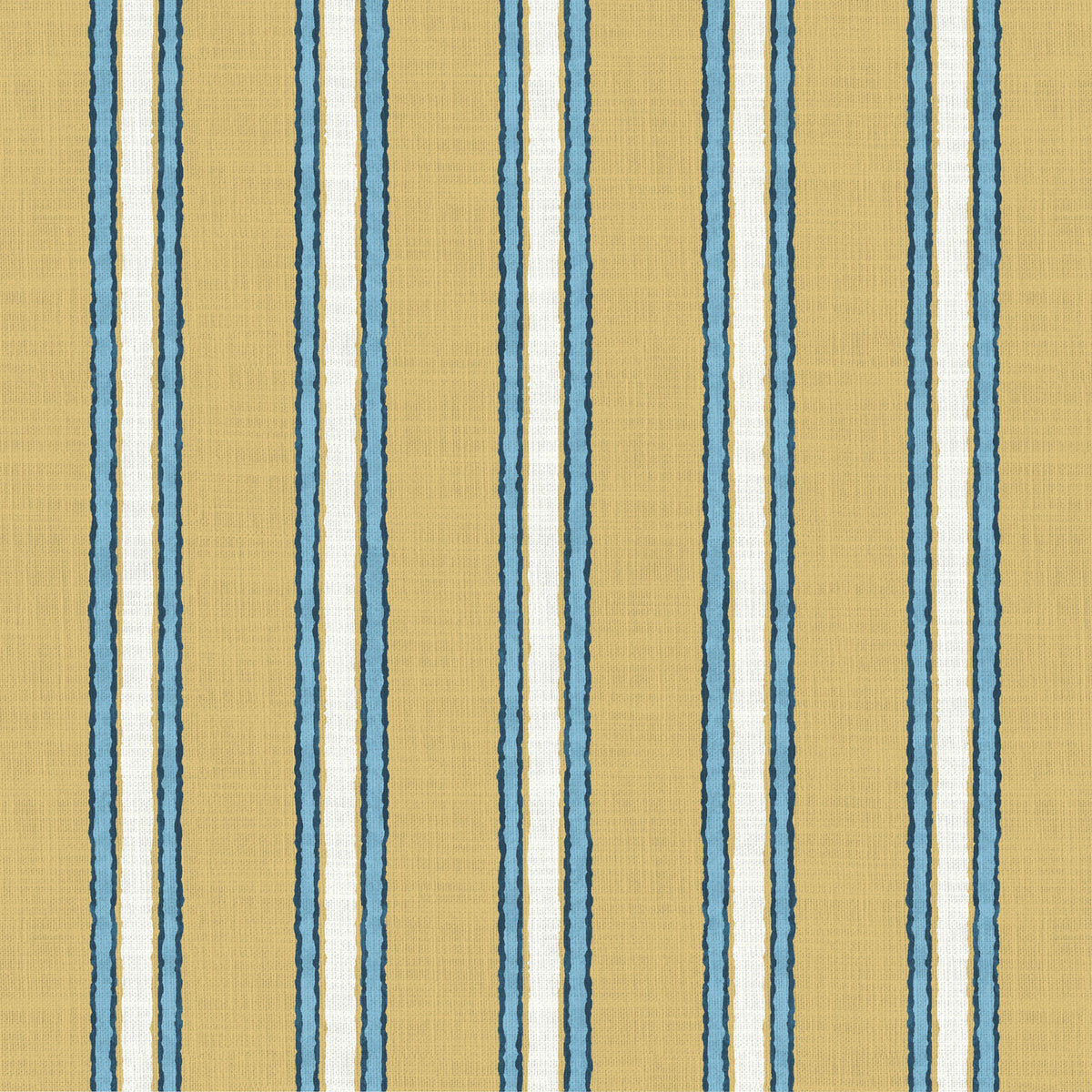 Akola Fabric by Pure Edit in Ochre
