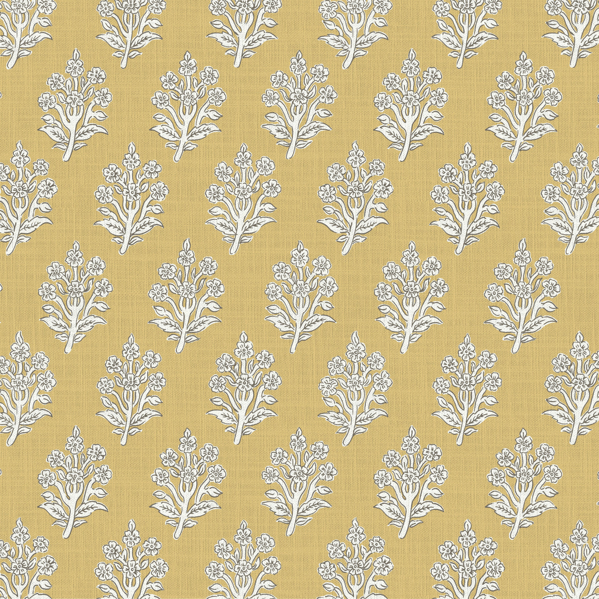 Dabu Fabric by Pure Edit in Ochre