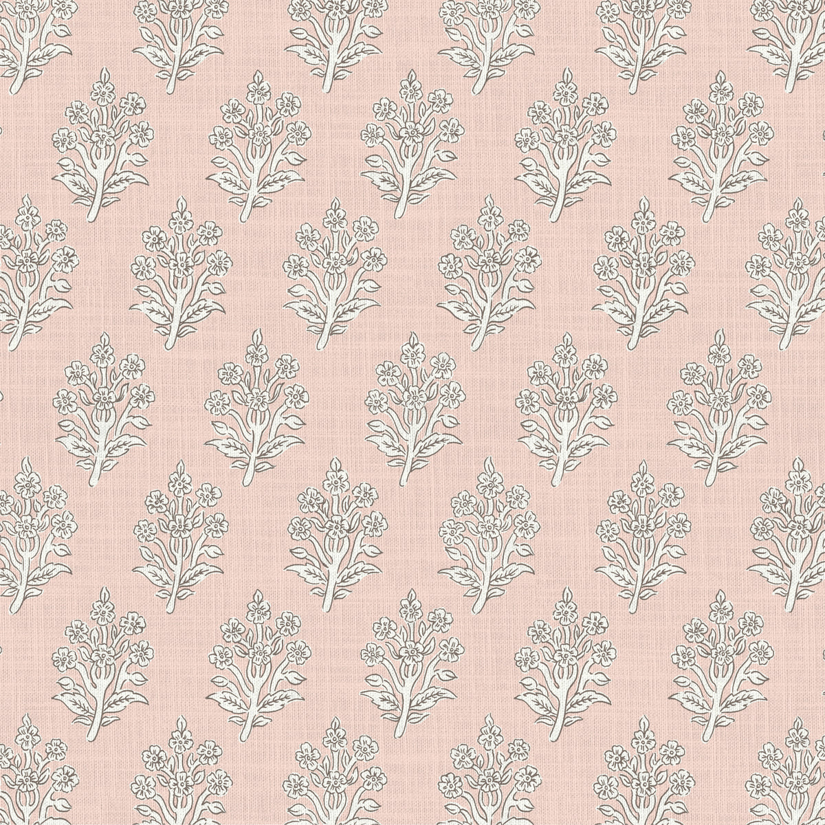 Dabu Fabric by Pure Edit in Rose