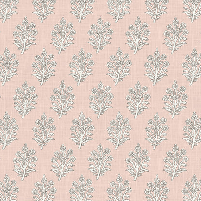 Dabu Fabric by Pure Edit in Rose