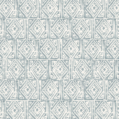 Ellora Fabric by Pure Edit in Steel Blue