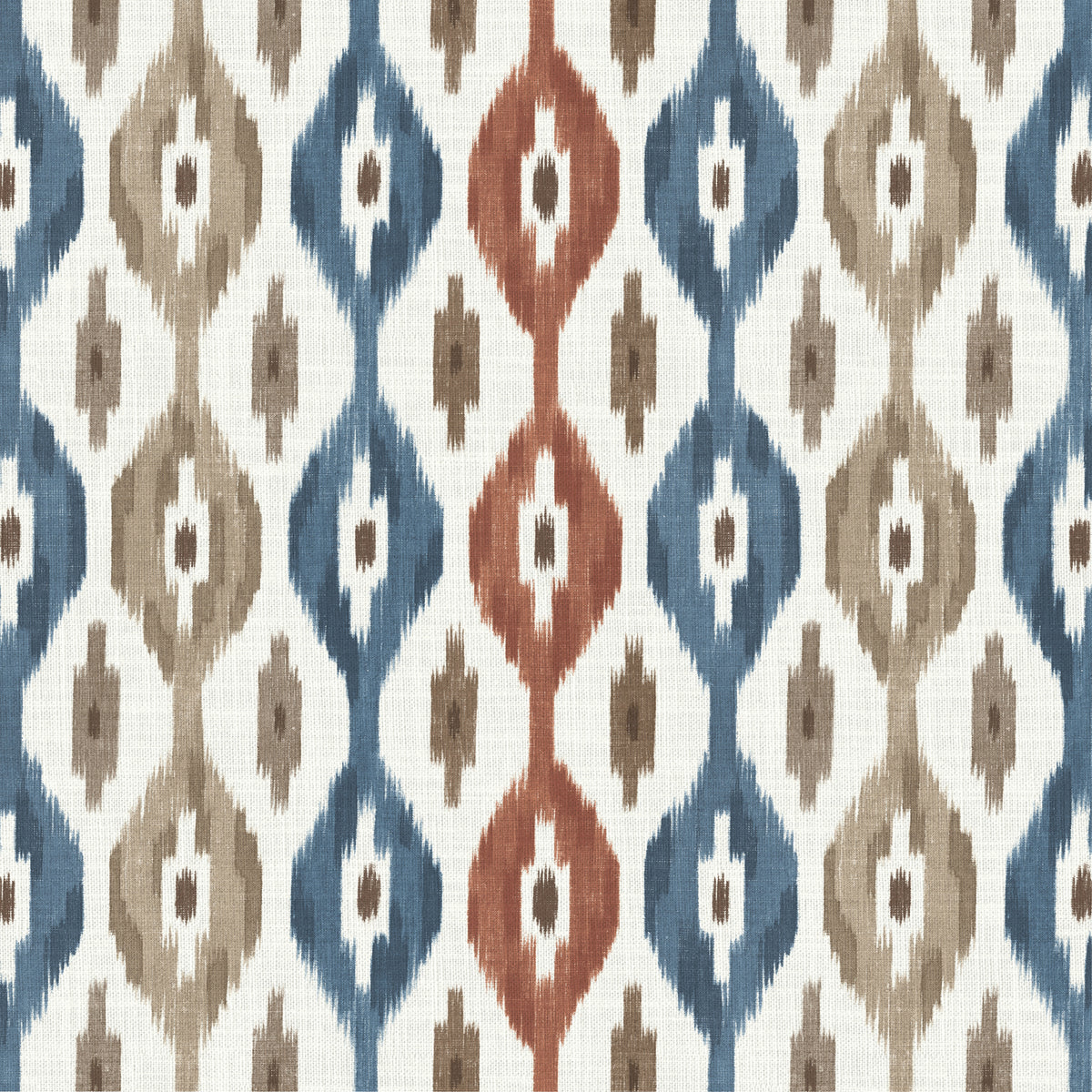 Fergana Fabric by Pure Edit in Indigo