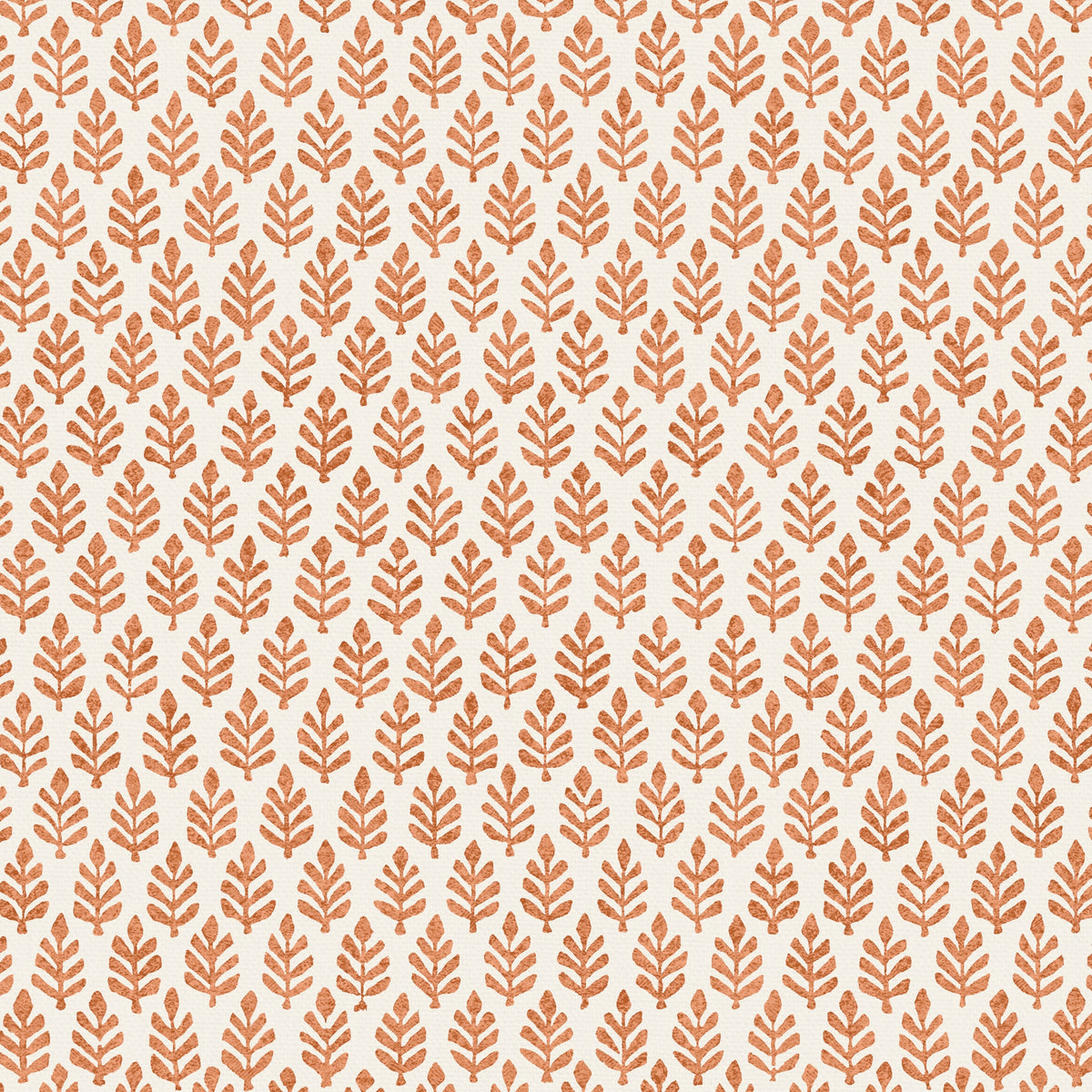 Folia Fabric by Pure Edit in Cinnabar