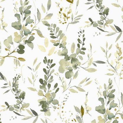 Harumi Fabric by Pure Edit in Eucalyptus