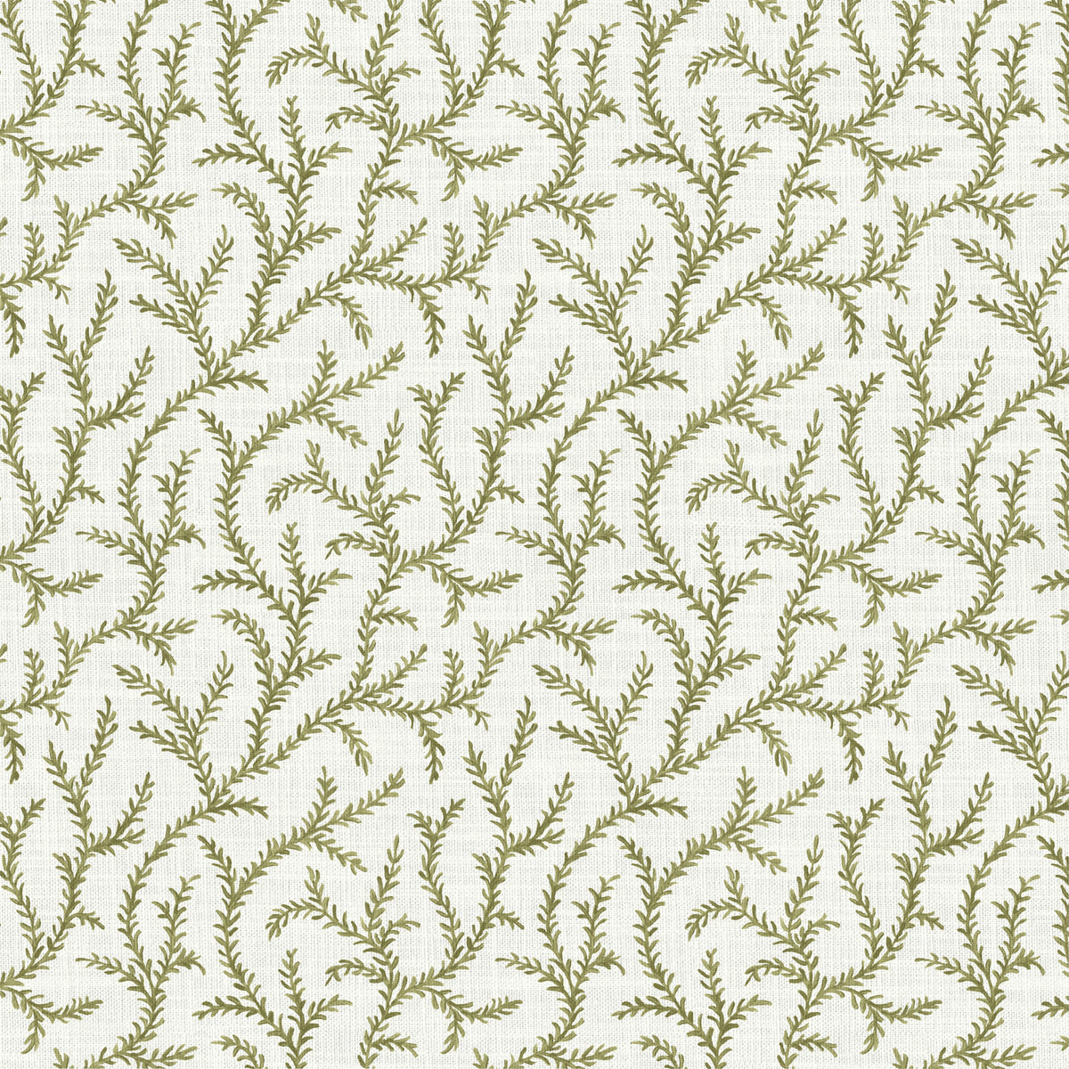 Inaya Fabric by Pure Edit in Moss