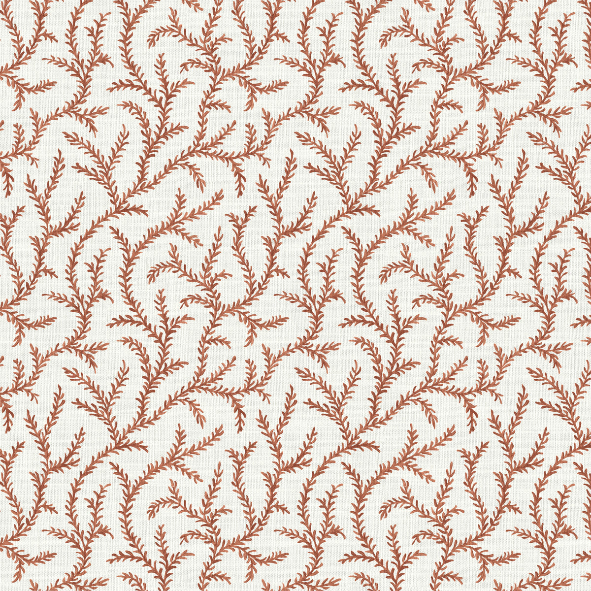 Inaya Fabric by Pure Edit in Madder