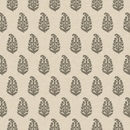 Indira Fabric by Pure Edit in Charcoal