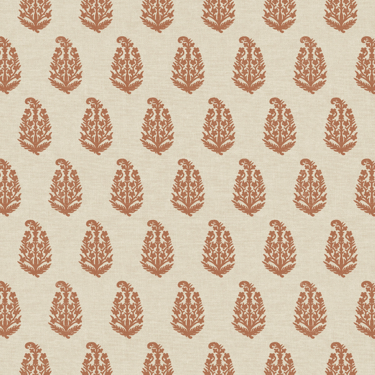 Indira Fabric by Pure Edit in Rust