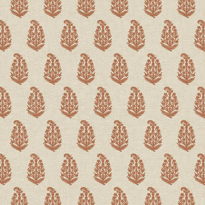 Indira Fabric by Pure Edit in Rust