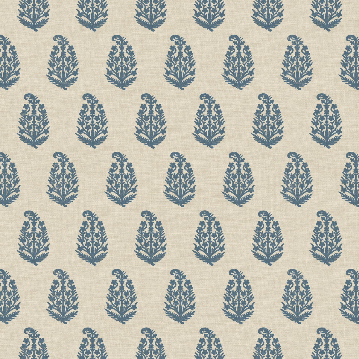 Indira Fabric by Pure Edit in Indigo